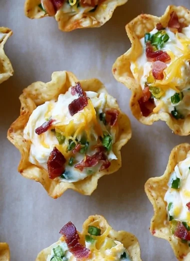 Cozy baked jalapeño popper bites ready to be served in a bowl.