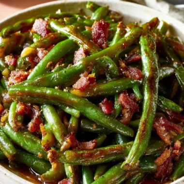 Delicious Cozy Crack Green Beans recipe with flavorful ingredients
