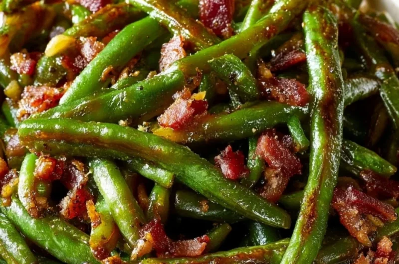Delicious Cozy Crack Green Beans recipe with flavorful ingredients