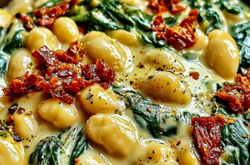 Delicious creamy white beans dish ready in 15 minutes.