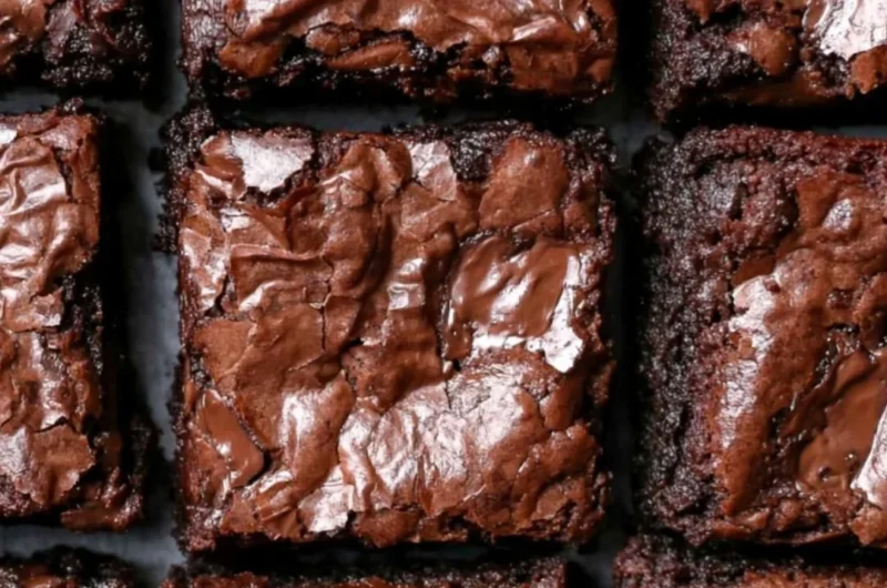Decadent fudgiest brownies in a cozy setting, perfect for chocolate lovers.