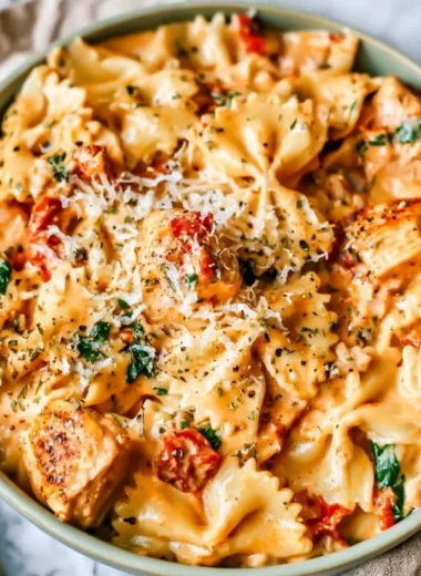 Delicious Marry Me Chicken Pasta featuring creamy sauce and tender chicken